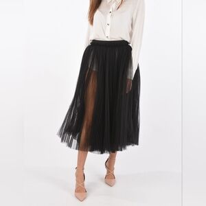 Dolce & Gabbana Tulle Midi Skirt